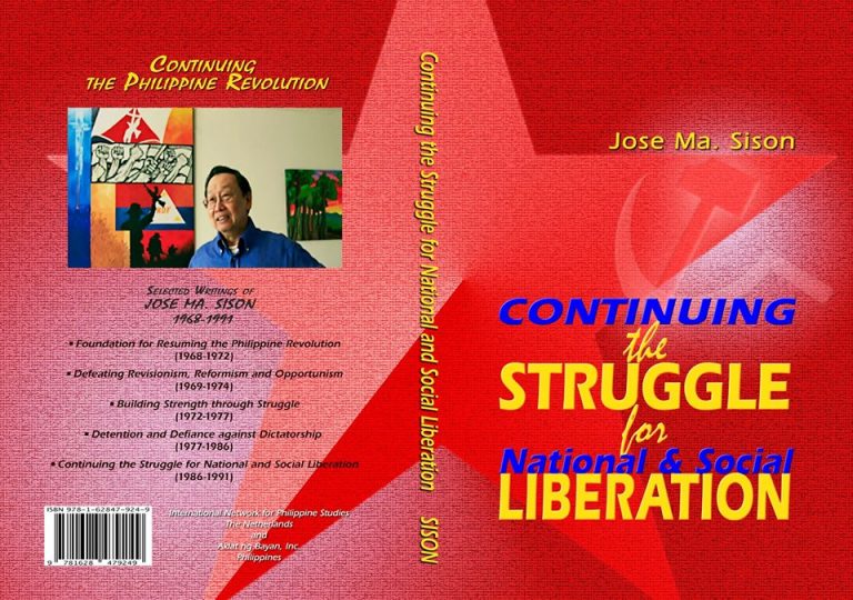Continuing the Struggle for National & Social Liberation