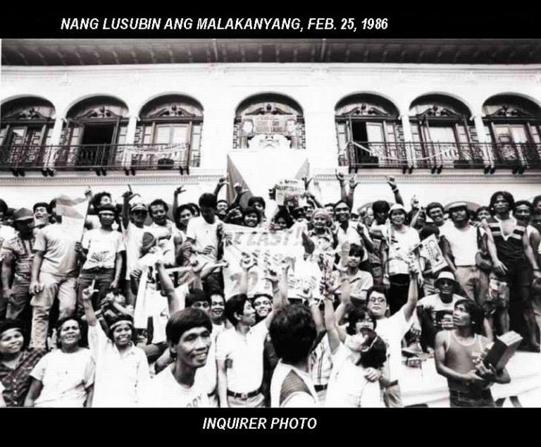 PEOPLE POWER 1986 – NANG LUSUBIN ANG PALASYO – 1