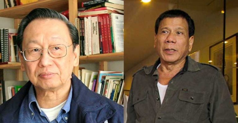 Joma Sison: Duterte victory good for national unity