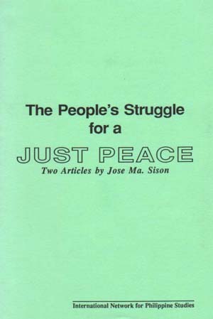 The People’s Struggle for a Just Peace