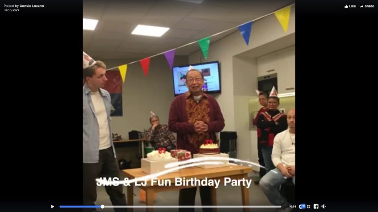Joma Sison and Louie Jalandoni Fun Birthday Party