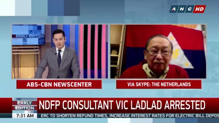 Joma Sison: NDFP consultant’s arrest a violation of the JASIG