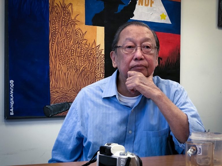 Sison accuses Duterte of siding with oligarchs