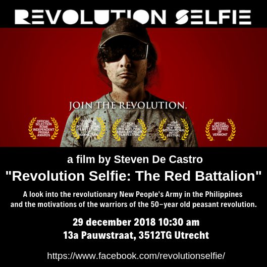 Revolution selfie: The red battalion