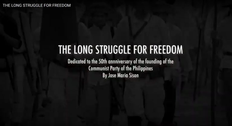 The long struggle for freedom