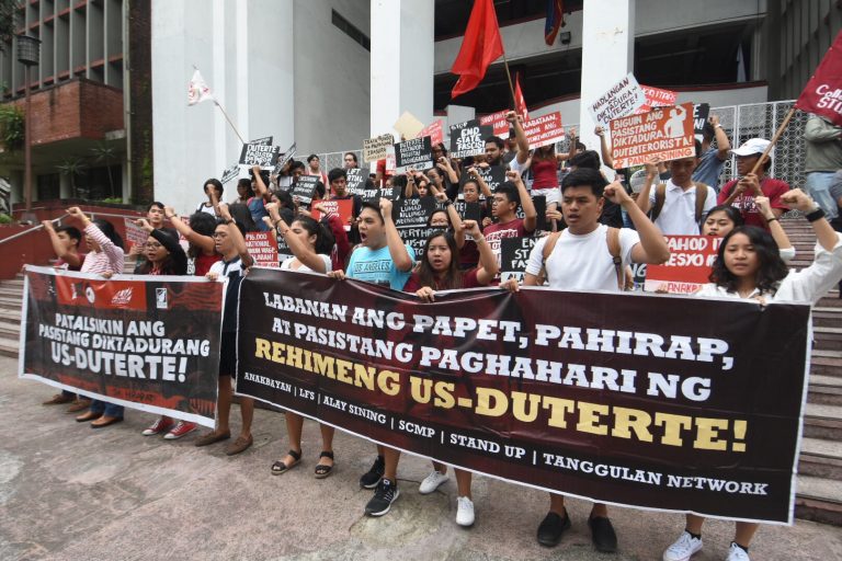 The people seek the ouster of Duterte with mass movement as in the case of Marcos