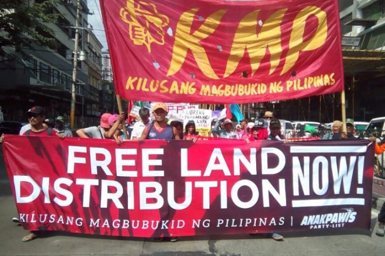 Duterte is engaged in bogus land reform, he is doomed in the most ignoble sense