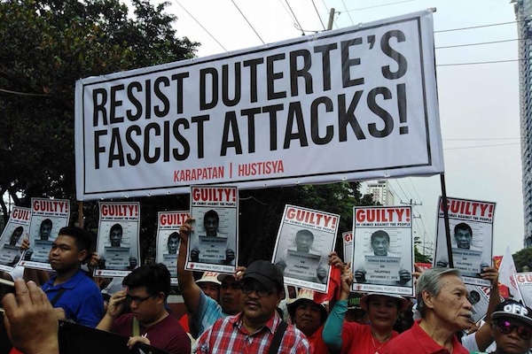 On Duterte’s scheme of fascist dictatorship and the growing people’s resistance