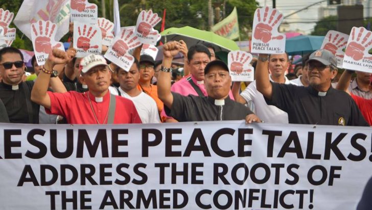 On Duterte’s claim that NDFP insists on peace negotiations and Agcaoili and Jalandoni want to talk in Manila