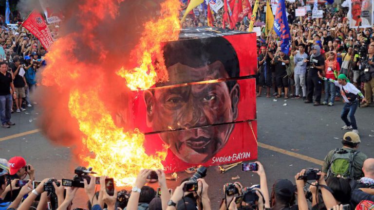 Fascism and neoliberalism against the Filipino people