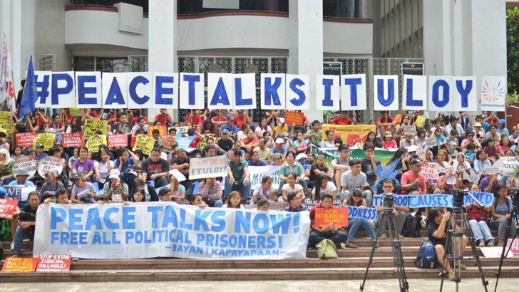 Bello: Peace talks with communist rebels likely to resume next year