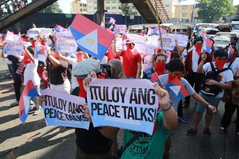Joma Sison warns Duterte hawks out to spoil talks