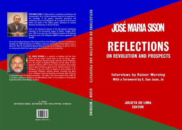 Joma Sison’s ‘Reflections on Revolution and Prospects’ book launch