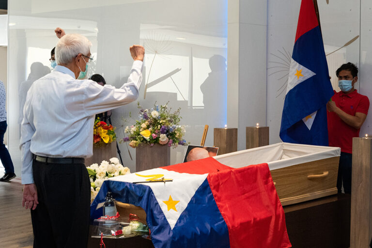 NDFP bids farewell to Fidel Agcaoili
