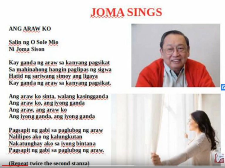 Joma sings Ang Araw Ko