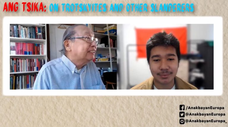 TSIKAHAN WITH TITO JO!: On Trotskyites and other Slanderers