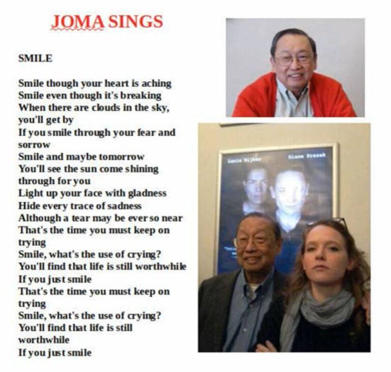 Joma sings Smile